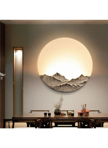 LED Bedroom Wall Lamp Multicolour 65 x 65 x 8centimeter