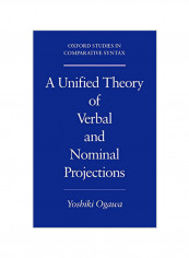 A Unified Theory Of Verbal And Nominal Projections Hardcover
