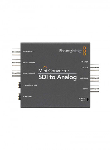 Design Mini Converter SDI to Analog Video Converter black