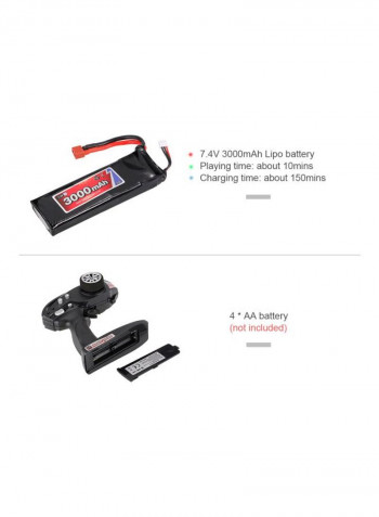 High Speed Remote Control Brushless Desert Crawler Car 1RM9166GR-EU