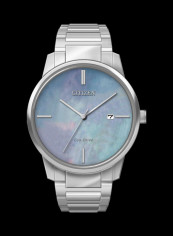 Men's Eco-Drive Stainless Steel Analog Watch BM7520-88N