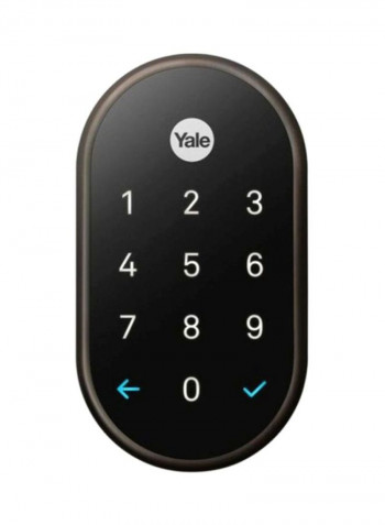 Yale Smart Lock Connect Black 11.8x5.4x6.1inch
