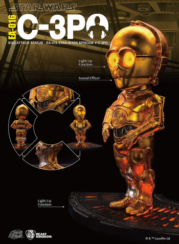 Ea-016 Star Wars Episode IV C3PO Action Figure