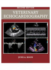 Veterinary Echocardiography Hardcover الإنجليزية by June A. Boon - 2011