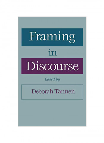 Framing In Discourse Hardcover
