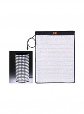 Foldable Rollable Cloth LED Photography Fill-In Light Lamp Black