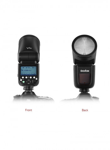 Professional Camera Flash Speedlite Speed Light Wireless Black