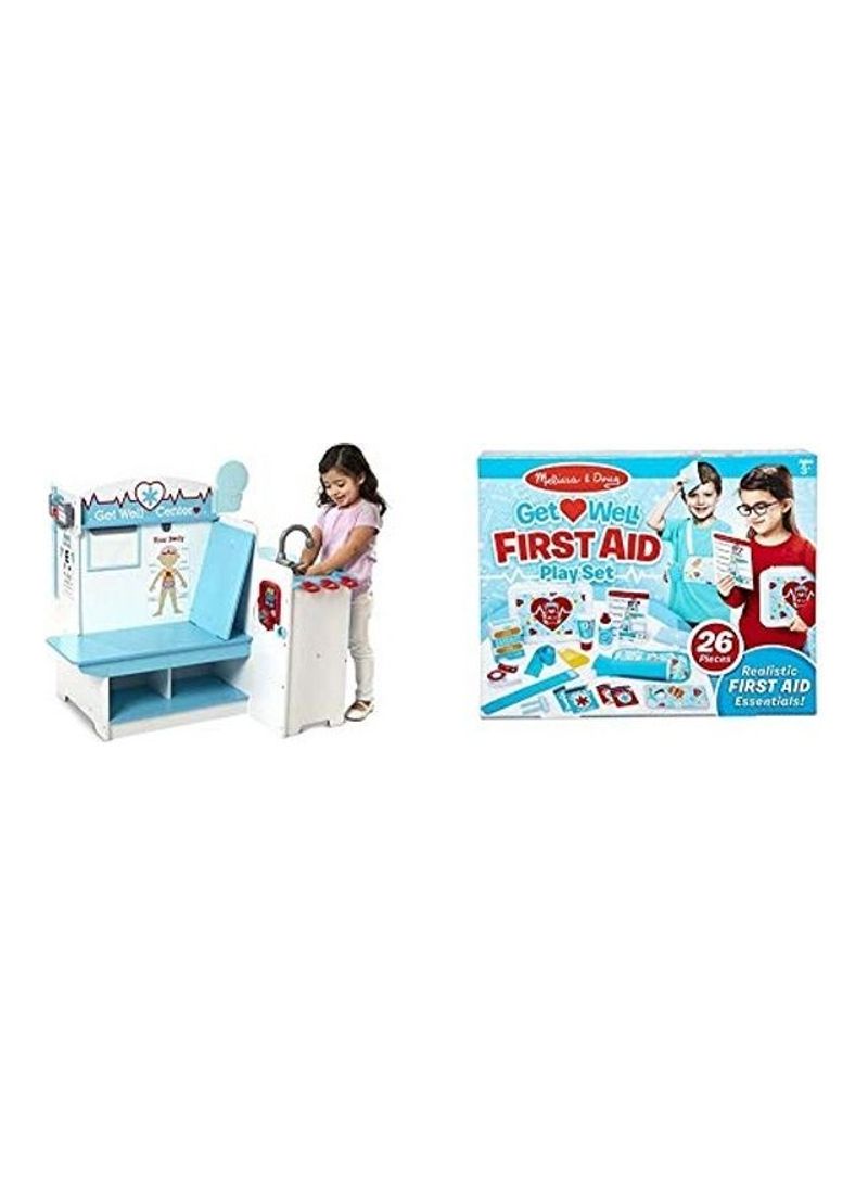25-Piece Doctor Activity Center And Get Well First Aid Kit