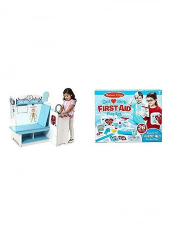 25-Piece Doctor Activity Center And Get Well First Aid Kit