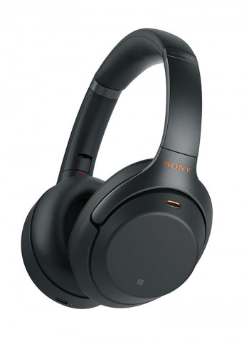 WH-1000XM3 Wireless Over Ear Noise Cancelling Headphones with Mic Black