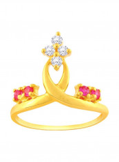22 Karat Yellow Gold Zircon Studded Ring reviews 22 Karat Yellow Gold Zircon Studded Ring