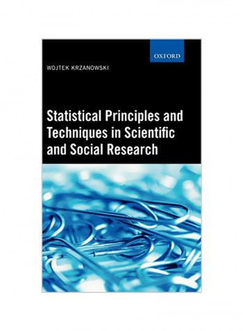 Statistical Principles And Techniques In Scientific And Social Investigations Hardcover