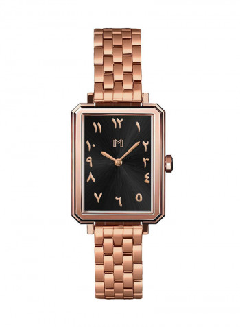 Women's Stainless Steel Analog Wrist Watch Sqr06