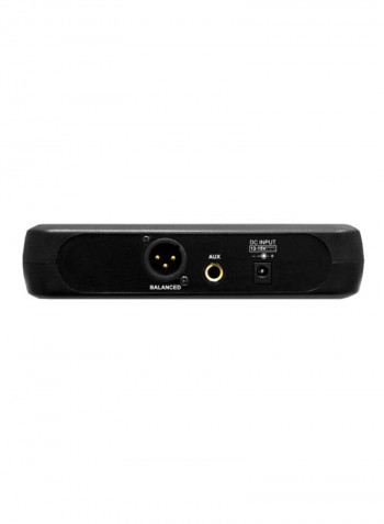 8-Channel Wireless Microphone System PDWM1904 Black
