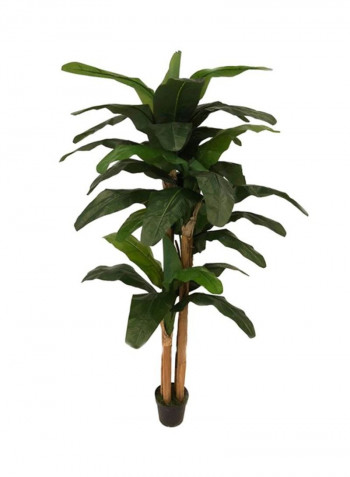 Artificial Banana Tree Green/Brown/Black 2meter