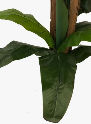 Artificial Banana Tree Green/Brown/Black 2meter