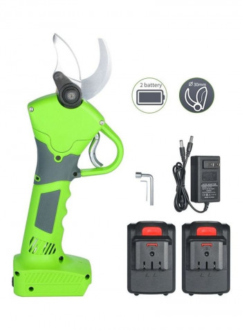 Cordless Pruner Kit with Battery Green