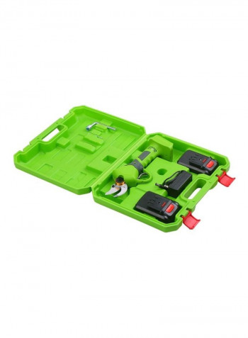 Cordless Pruner Kit with Battery Green