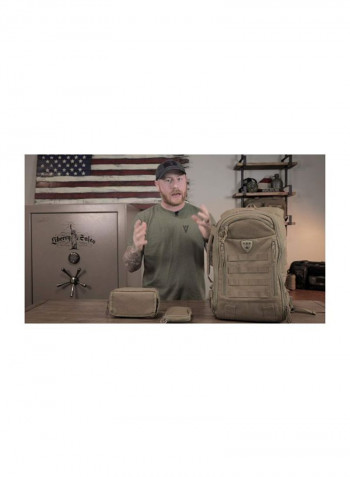 Tactical 3.0 Polyester Diaper Bag Backpack With Changing Mat Set