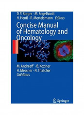 Concise Manual Of Hematology And Oncology غلاف صلب الإنجليزية by Michael Andreeff