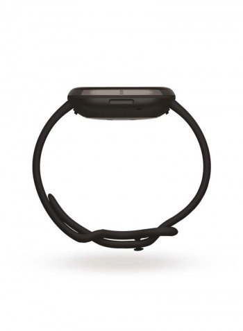 Sense, Advanced Smartwatch With Tools For Heart Health, Stress Management And Skin Temperature Trends Carbon/Graphite Stainless Steel + Free Sesh Evo True Wireless In-Ear Earbuds and Charging Case True Black
