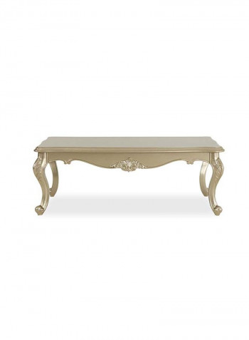 Hasina Coffee Table Gold 140 x 80 x 51cm