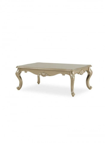 Hasina Coffee Table Gold 140 x 80 x 51cm