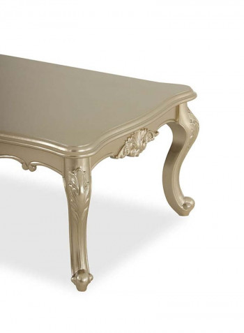 Hasina Coffee Table Gold 140 x 80 x 51cm