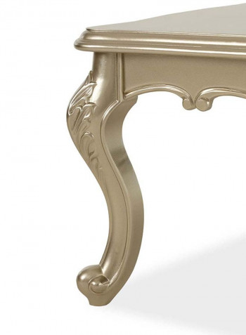 Hasina Coffee Table Gold 140 x 80 x 51cm