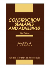 Construction Sealants And Adhesives Hardcover