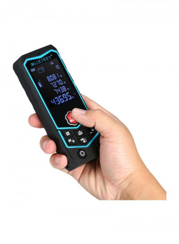 Laser Distance Meter Black 5.4x2.2x1.0inch