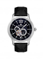 Men's Corona Leather Analog Automatic Wrist Watch R4-70105RM2