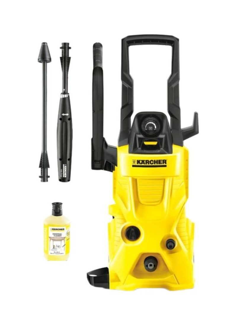 High Pressure Washer With Accessories Yellow/Black