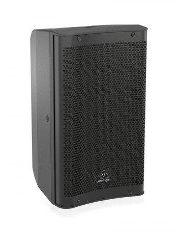 PA Speaker System With 2-Channel Mixer DR110DSP Black