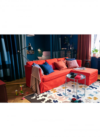 Flatwoven Handmade Area Rug Multicolour 195 x 133centimeter