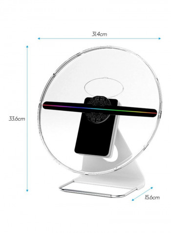 Digital Holographic Projector White