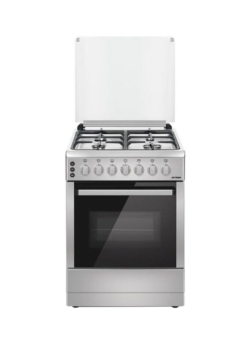 4-Burner Cooking Range AFGR6570CFSD Silver/Black