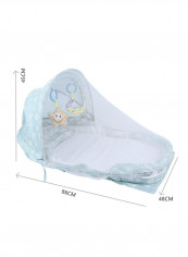 Foldable Travel Bed With Mosquito Net تقييمات Foldable Travel Bed With Mosquito Net