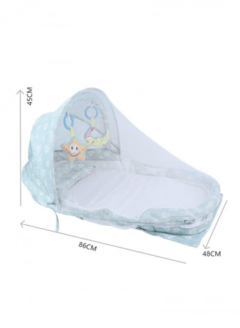 Foldable Travel Bed With Mosquito Net
