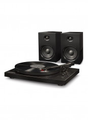 Turntable System With Speakers T100A - BK Multicolour