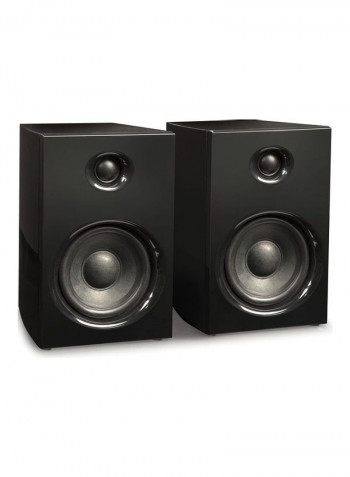 Turntable System With Speakers T100A - BK Multicolour
