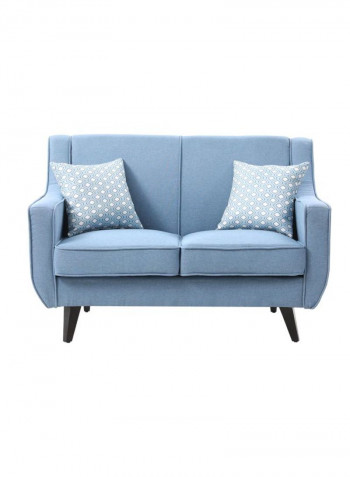 Natalia 2-Seater Sofa With Cushions Blue