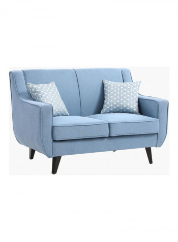 Natalia 2-Seater Sofa With Cushions Blue