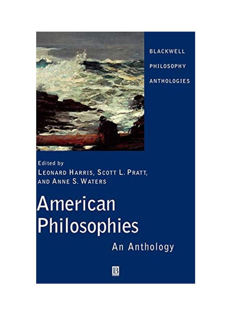 American Philosophies: An Anthology Hardcover