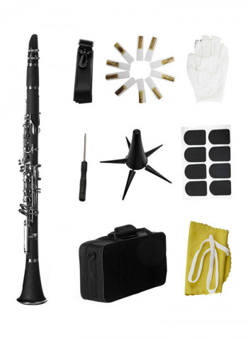 Clarionet Bakelite With Accessories Set