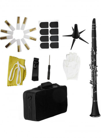 Clarionet Bakelite With Accessories Set
