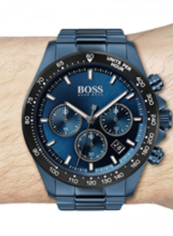 Men's Stainless Steel Contemporary Sport Chronograph Watch 1513758