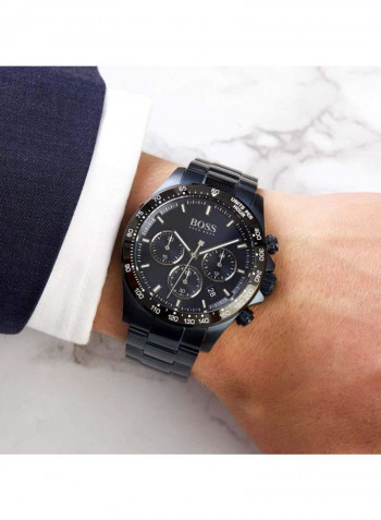 Men's Stainless Steel Contemporary Sport Chronograph Watch 1513758
