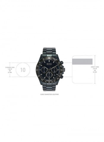 Men's Stainless Steel Contemporary Sport Chronograph Watch 1513758