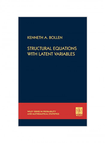 Structural Equations with Latent Variables Hardcover